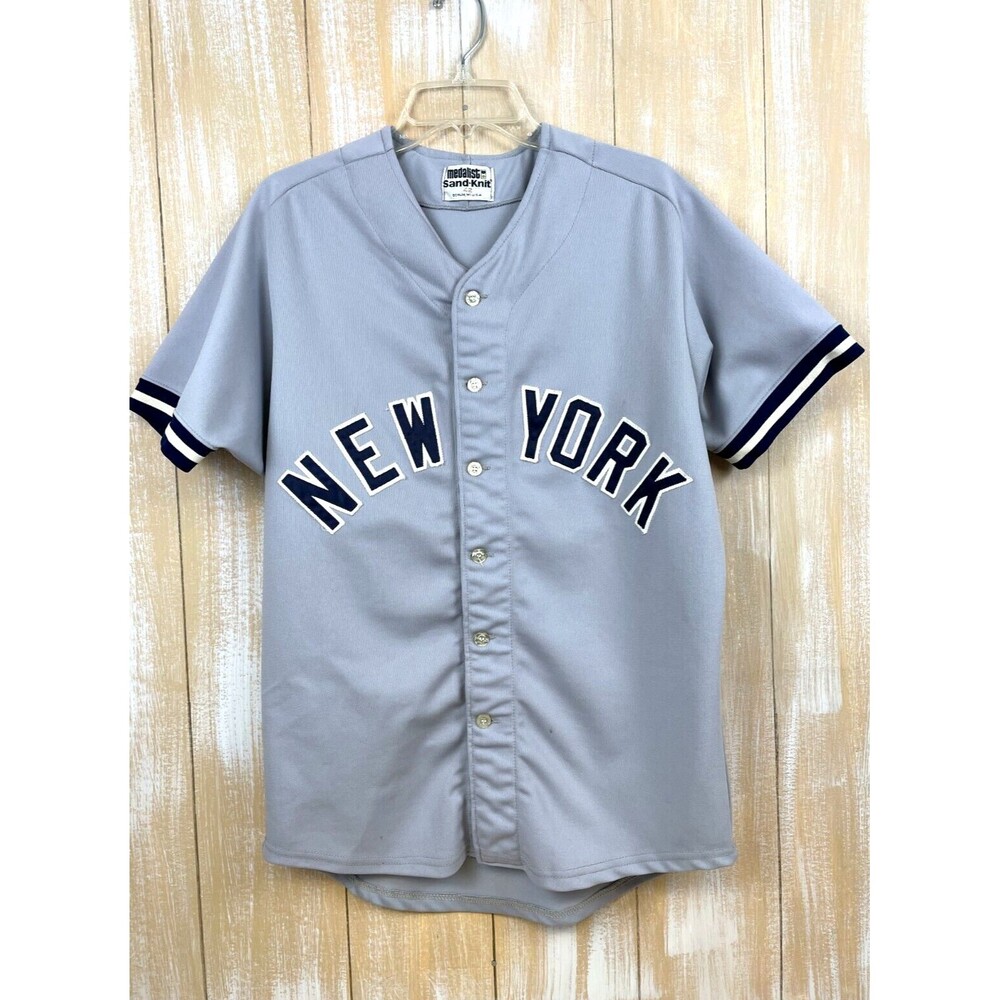 Masahiro Tanaka New York Yankees 19 Medalist Sand Knit Vintage Jersey Size 42